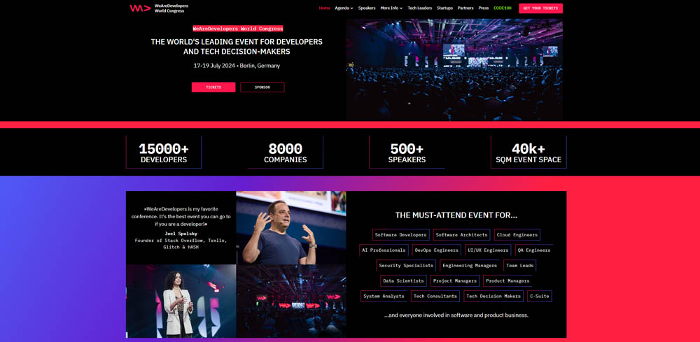 Article illustration for Upcoming Event We Are Developers World Congress Germany