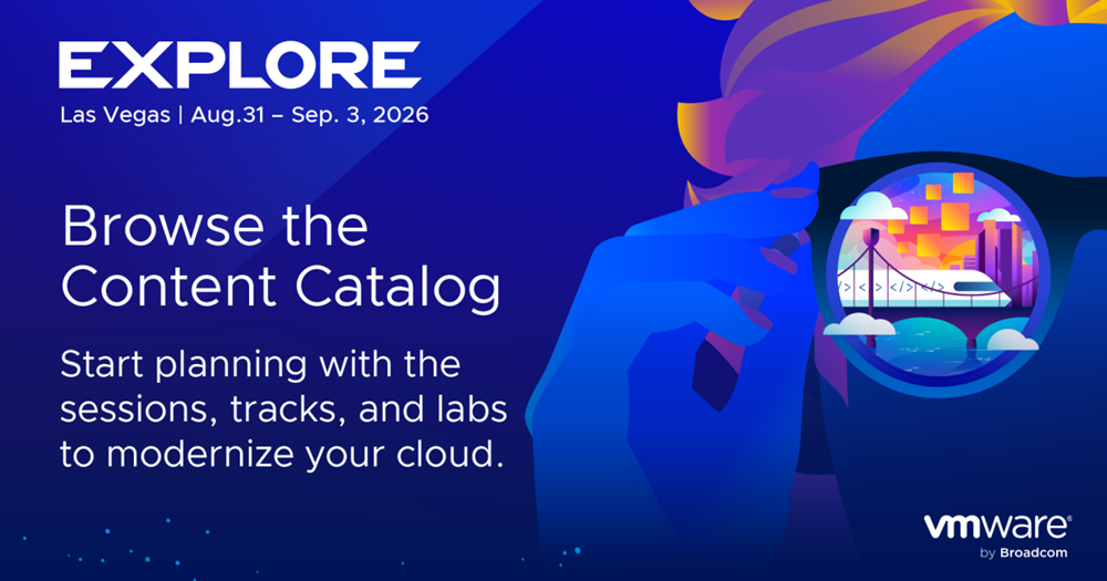 Article illustration for Upcoming Event VMware Explore 2026