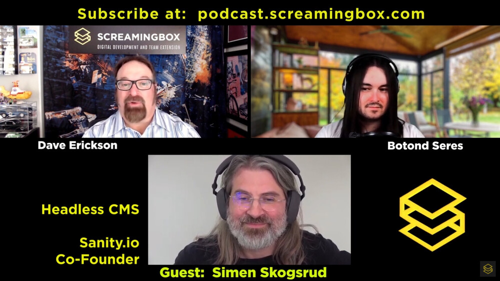 Article illustration for Technology & Business Rundown Podcast #12 – SANITY.IO HEADLESS CMS