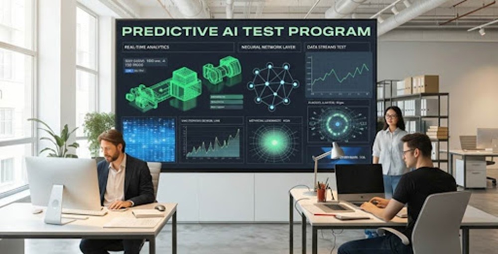 Article illustration for  Blog Predictive Testing: Using AI to Catch Bugs Before They Happen