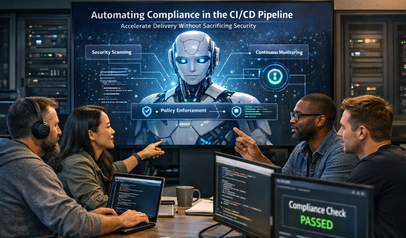 Article illustration for Automating Compliance in the CI/CD Pipeline: How DevSecOps Teams Accelerate Delivery Without Sacrificing Security