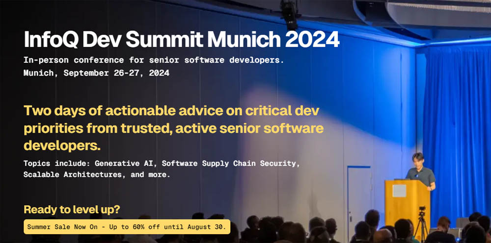 Article illustration for Upcoming Event The InfoQ Dev Summit