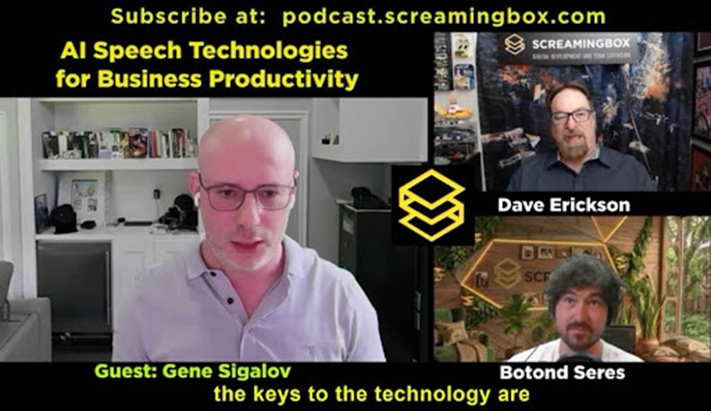 Article illustration for Technology & Business Rundown Podcast #70 AI Speech Technologies for Business Productivity