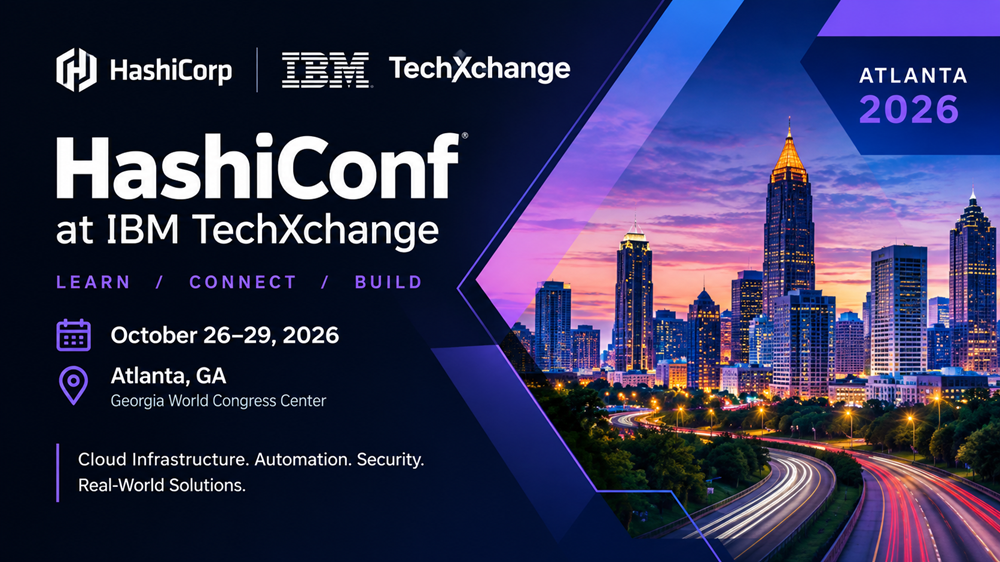 Article illustration for Upoming Event HashiConf at IBM TechXchange 2026