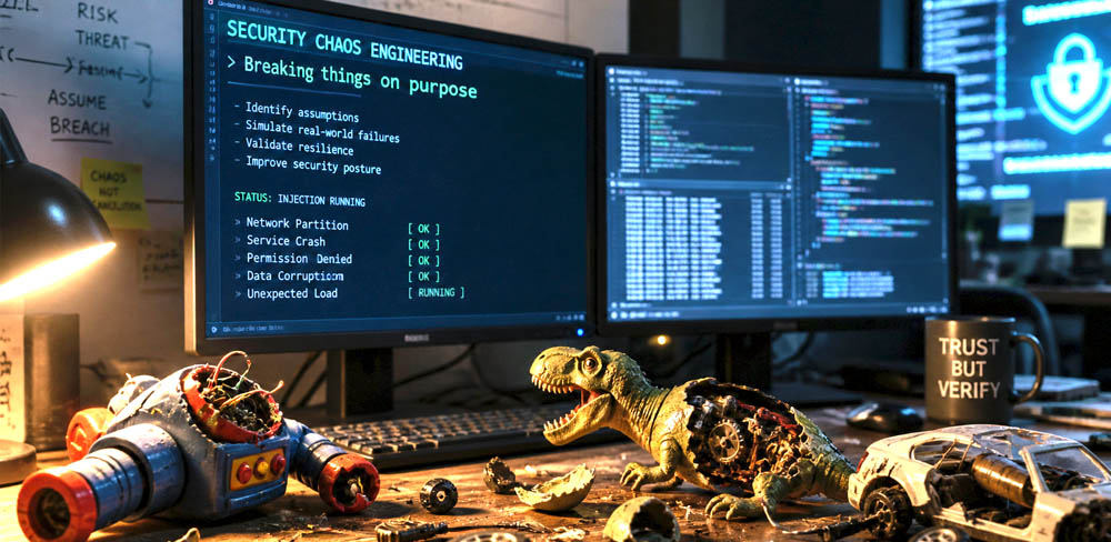 Article illustration for Cybersecurity Strategy: Breaking Things on Purpose - Security Chaos Engineering